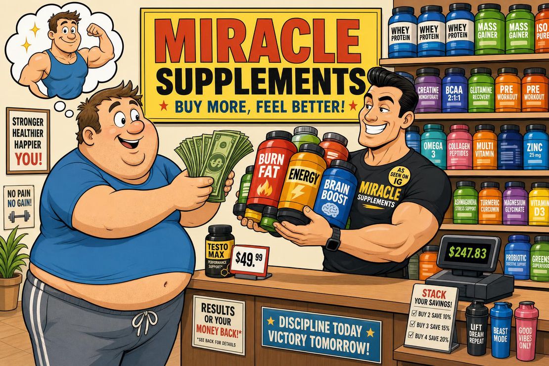 The 2026 supplement stack that actually works (and the one habit that makes it compound)
