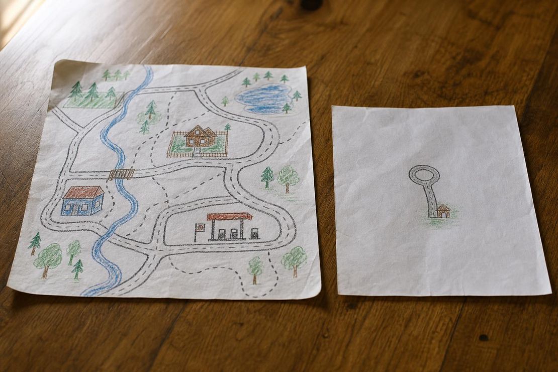 Draw Your Childhood Map. Then Draw Your Kid's.