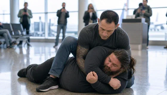 You Can Fight Without Hurting Somebody: When Grapplers Step In