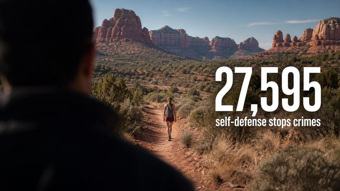 27,595 Crimes Say Fighting Back Works. A Woman on an Arizona Trail Just Showed What That Looks Like.