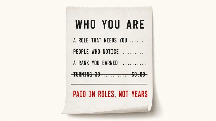 Knowing Who You Are Isn't Something That Arrives at Thirty — It's Something You Buy