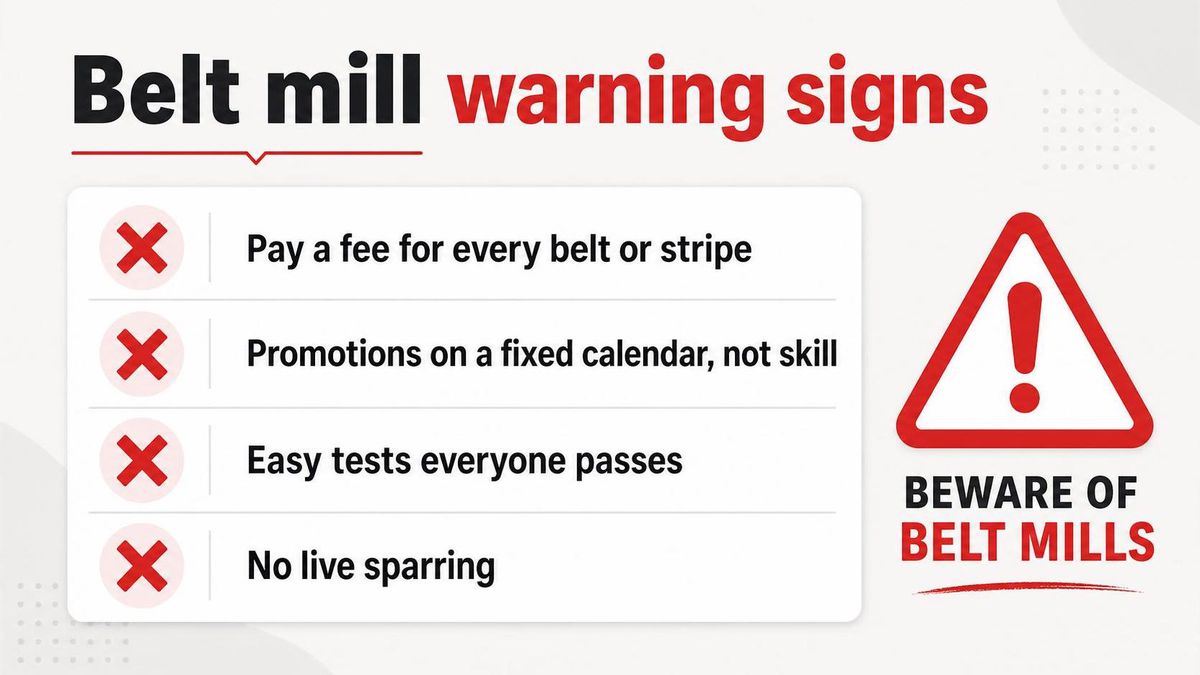 body belt mill red flags