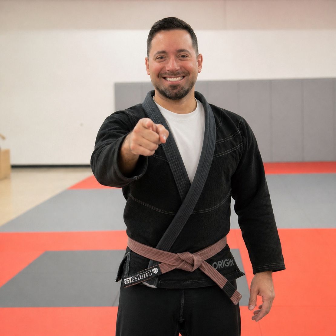 Journey BJJ adult community showing diverse group of professionals and parents