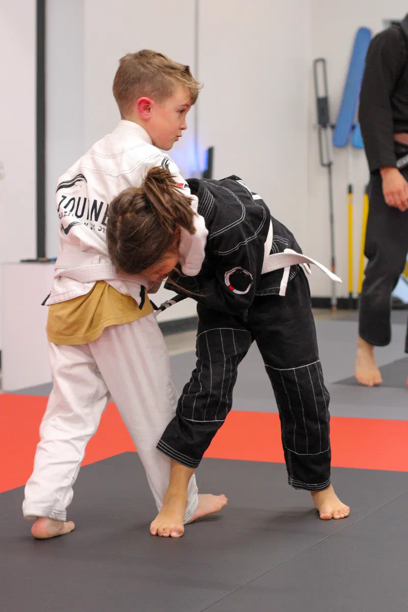 Young students building confidence through self-defense training in Madison WI
