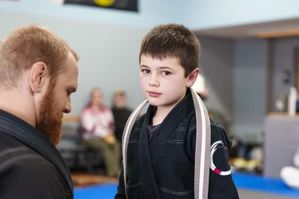 Children building confidence through supervised practice