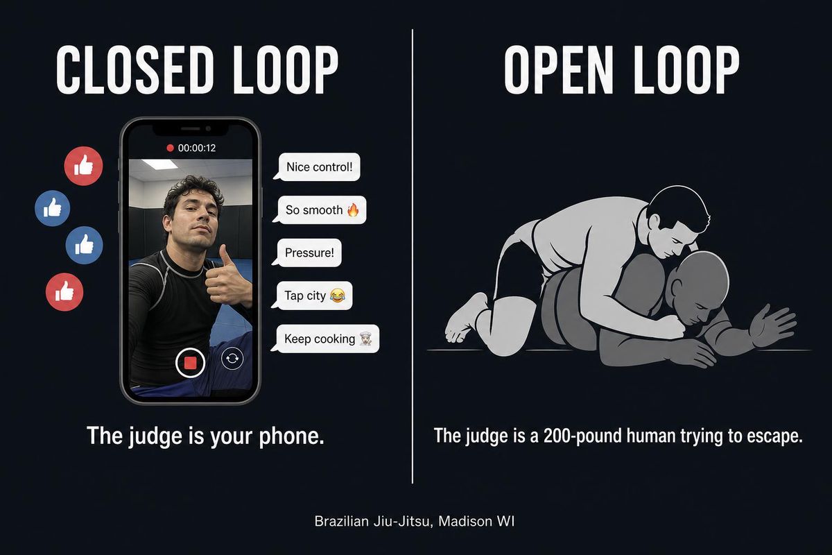 looksmaxxing closed vs open