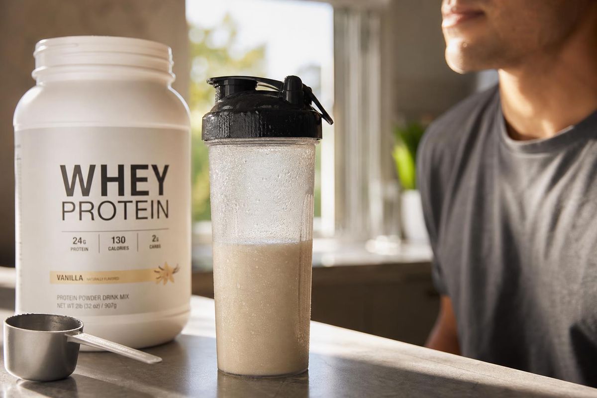 supplement stack body 5 whey shake